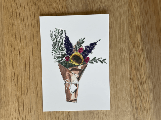 Zonnebloemenboeket