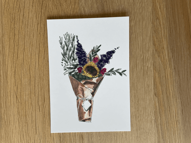 Zonnebloemenboeket